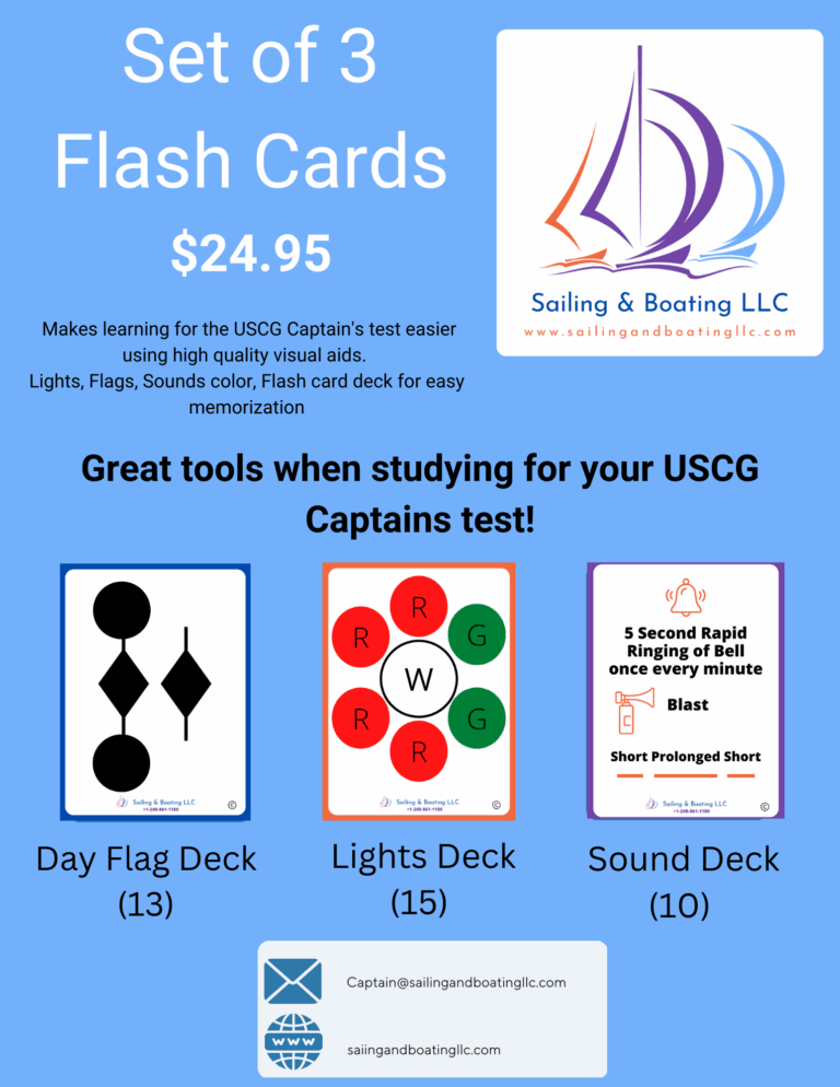 Learn Sailing Terms and Skills with Sailing Flash Cards